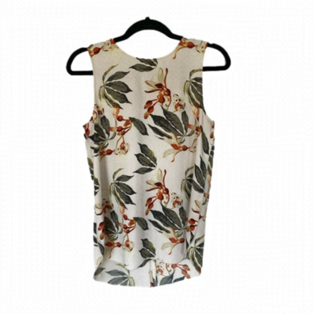 BABATON Adelard Floral Sleeveless Blouse